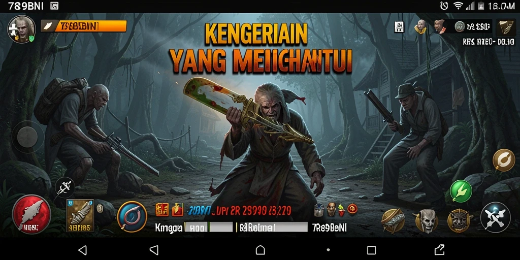 Gameplay menegangkan dengan elemen Horror yang kuat.