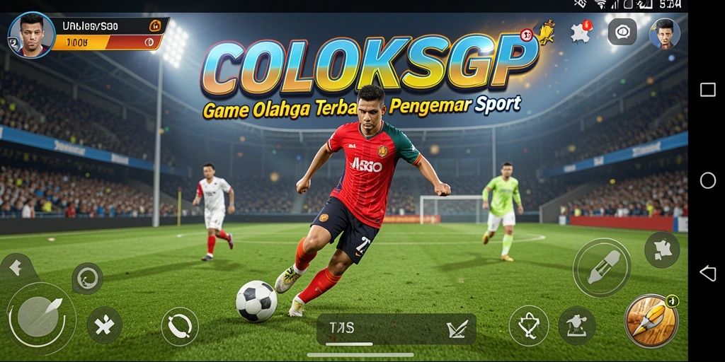 Tampilan gameplay seru dan interaktif dalam COLOKSGP.