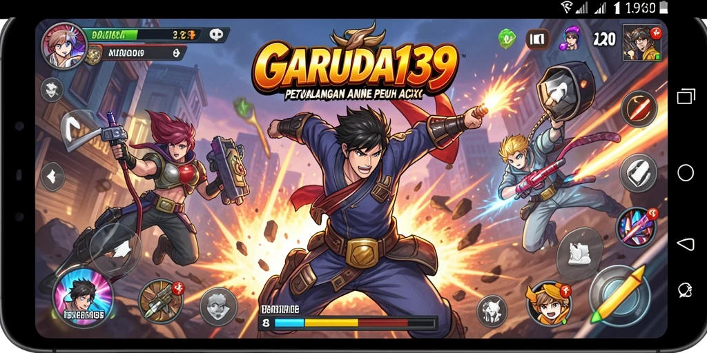 Tampilan menarik dari gameplay GARUDA138 yang penuh aksi Anime.