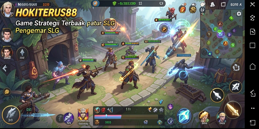 Tampilan gameplay HOKITERUS88 yang menarik dan penuh strategi.