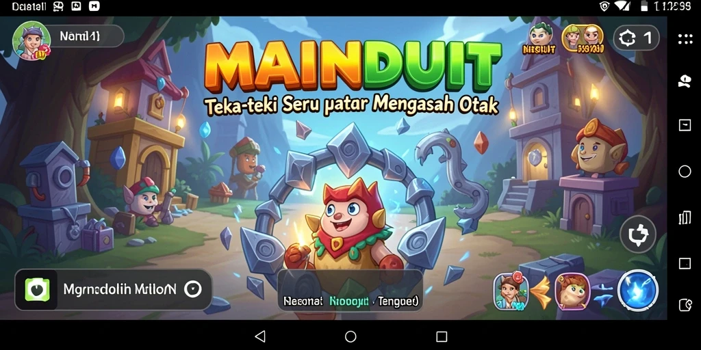 Gameplay MAINDUIT yang seru dan menantang para pemainnya.