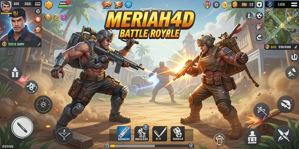 Tampilan gameplay seru dari pertarungan di <strong>MERIAH4D</strong> dengan grafis menawan.