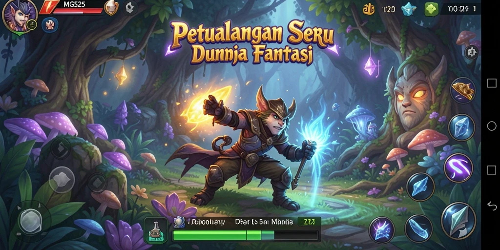 Screenshot gameplay MG525 menampilkan petualangan yang mendebarkan dan visual menawan.