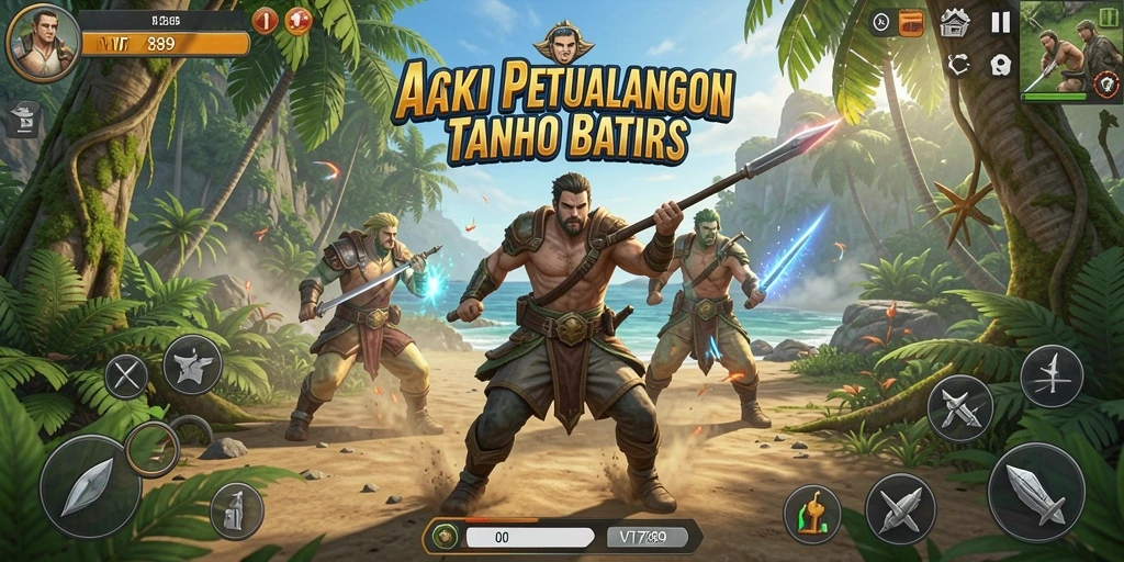 Tampilan menarik dari gameplay VT789 yang penuh aksi.