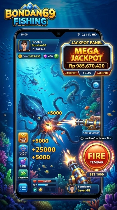 Tampilan utama situs bondan69 yang ramah pengguna.